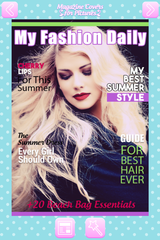 Magazine Covers for Pictures Cover Me Poster Maker screenshot 2