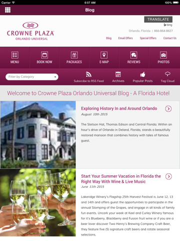 Crowne Plaza Orlando Universal screenshot 4