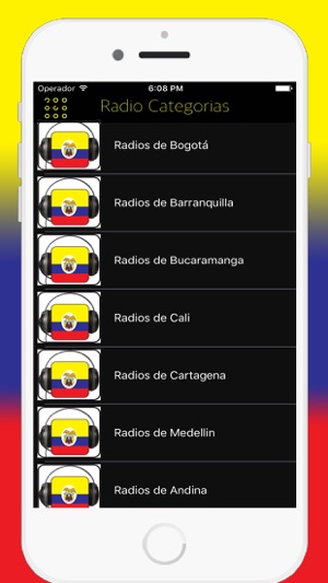 Radios Colombia - Emisoras de Radio AM F