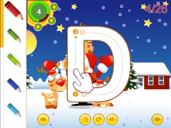 Screenshot #6 pour Père Noël abc prononciation anglaise pour débutant