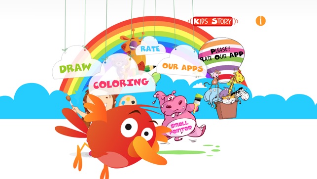 Kids Art Club Sesame Coloring Painting Book Studio(圖2)-速報App
