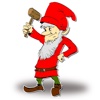 Santa Old Elf Little Helper at XMAS