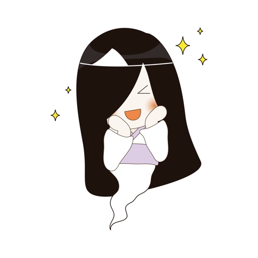 Ghost Girl Stickers icon