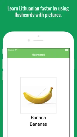Game screenshot Lithuanian Flashcards with Pictures Lite hack
