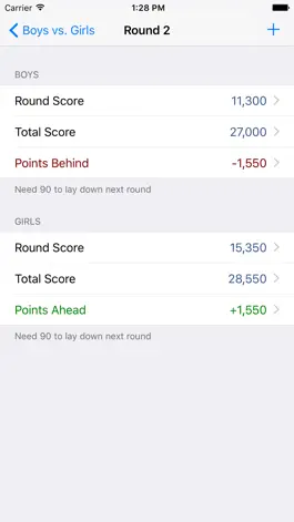 Game screenshot Triple Play Canasta Scorecard hack