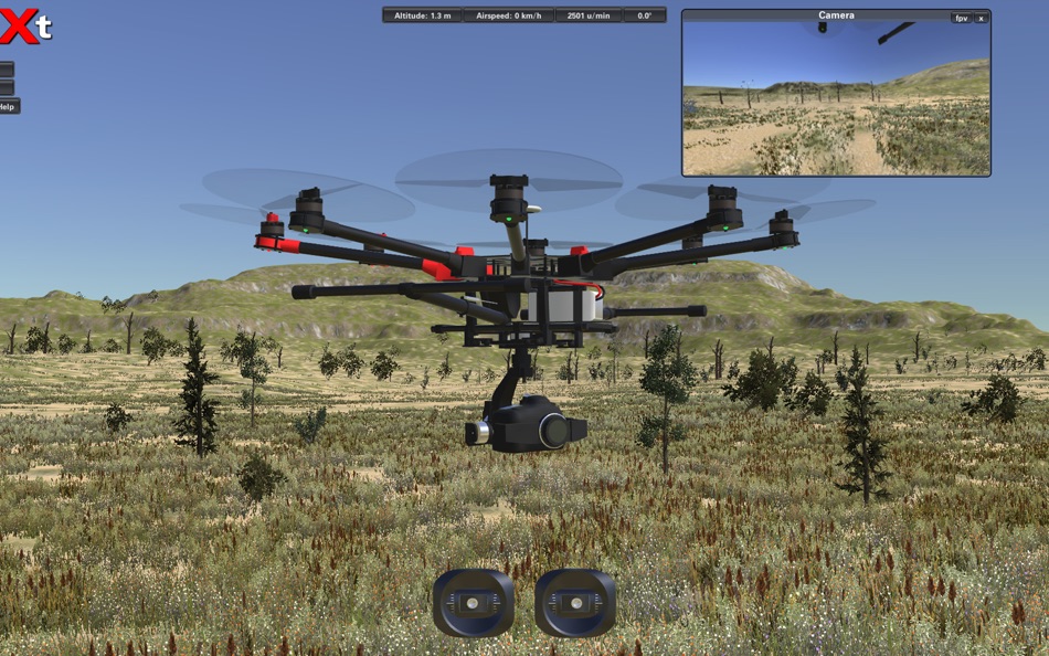 #2. CGM rc Drone Simulator (macOS) 由: Eiperle CGM