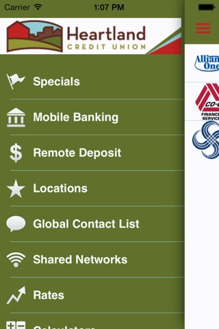 Heartland Credit Union WI screenshot 2