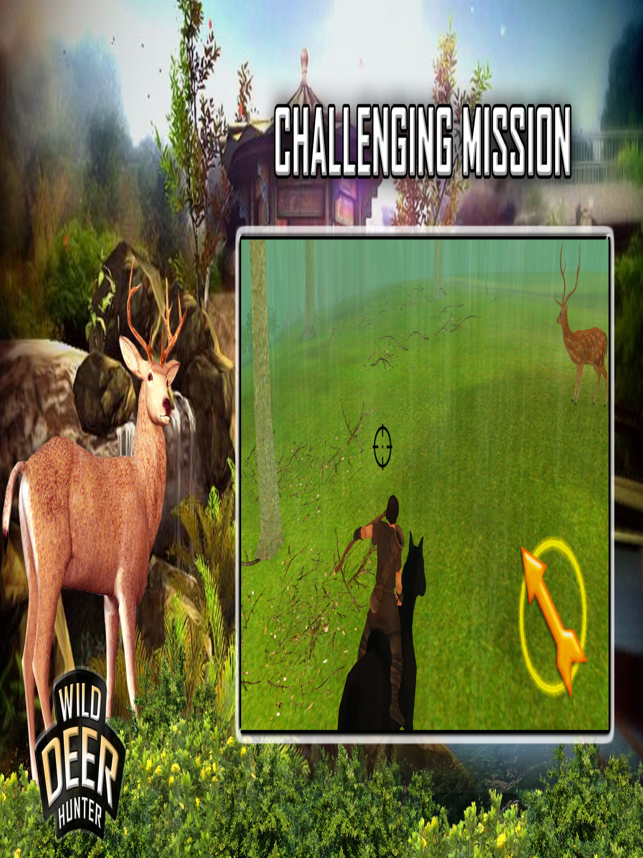 The Deer Bow Hunting-Real Jungle Archery challenge screenshot 8