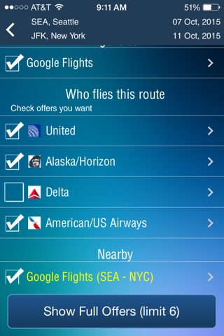 Seattle Airport Pro (SEA) Flight Tracker screenshot 3