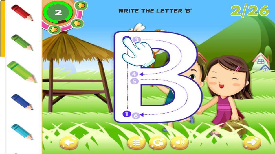 #3. ABC Tracing Letters Learning How to Write Alphabet (iOS) 由: Artit Wattanapurg