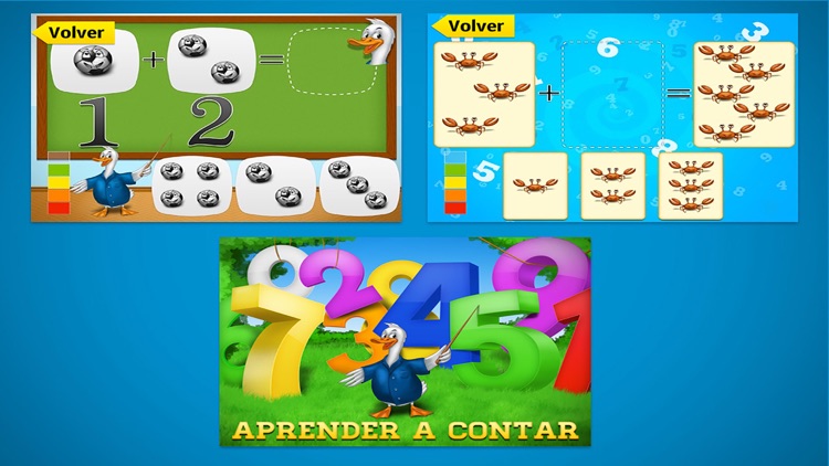 juegos preescolares para aprender los números screenshot-4