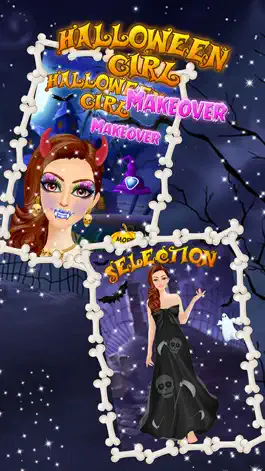Game screenshot Halloween Makeover Salon Girls Games apk