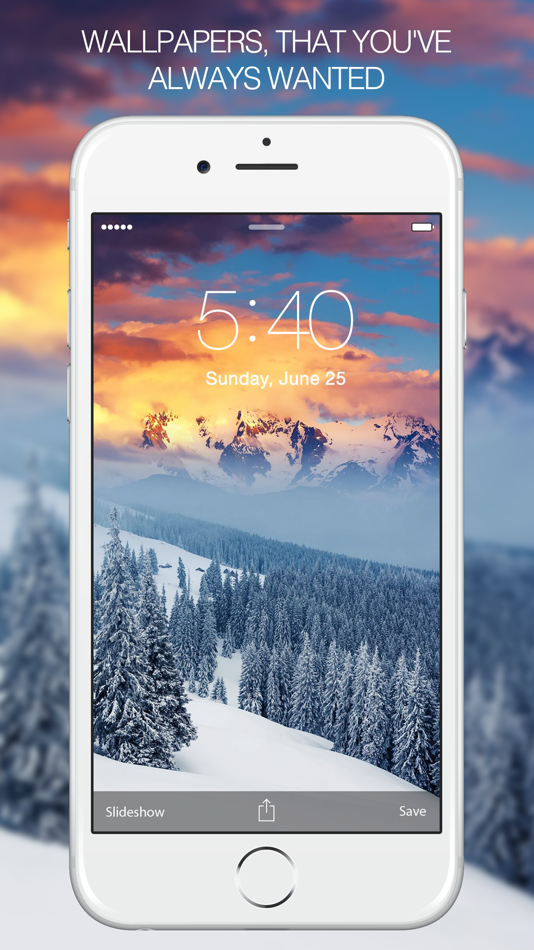 Winter Wallpapers – Winter Pictures & Backgrounds - 9.4 - (iOS)