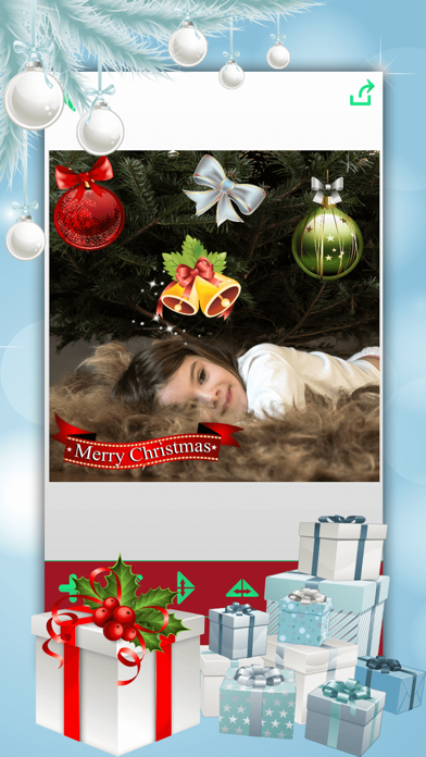 クリスマス・フォトブース – クリスマスステッカー写真編集ソフトのおすすめ画像4