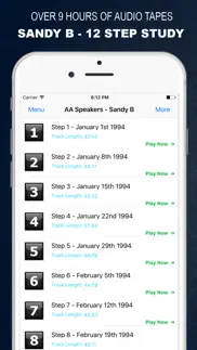sandy b - 12 step study - saturday morning live iphone screenshot 3