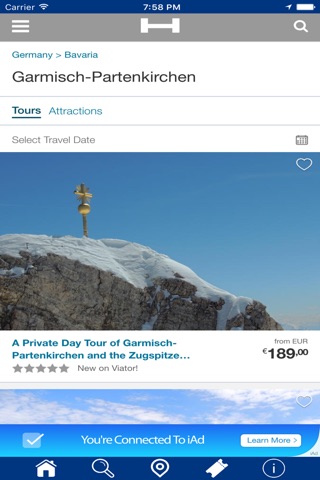 Garmisch-Partenkirchen Hotels + Compare and Booking Hotel for Tonight with map and travel tour screenshot 2