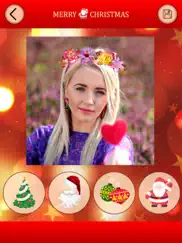 Новогодние маски, фотоэффекты, стикеры и смайлики айпад изображения 4
