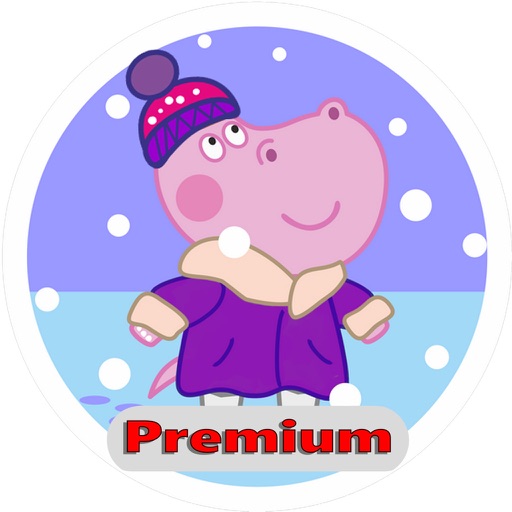 Kids handcraft: Snowflakes. Premium Icon