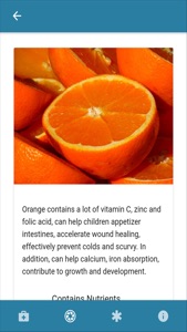 Fruit Nutrient screenshot #2 for iPhone