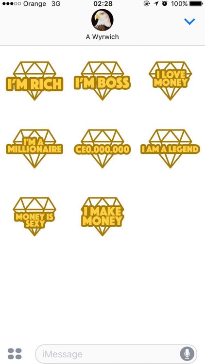 I'm Rich - Luxury Stickers screenshot-4