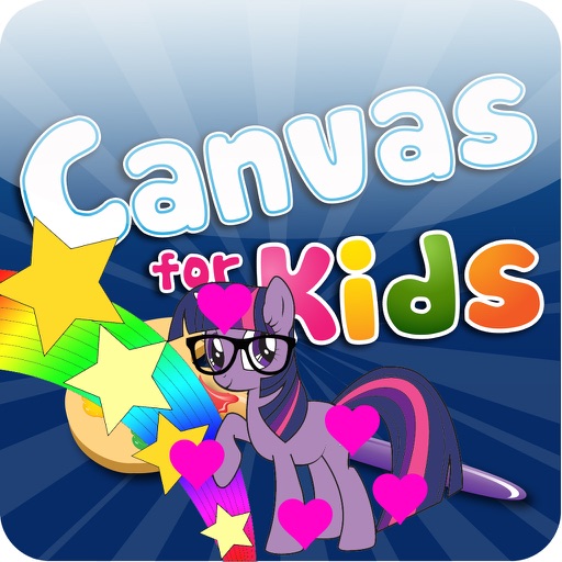 Free Coloring Book Games for Kids - Equestria Pony Edition iOS App