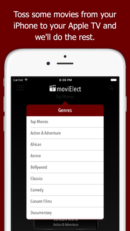 moviElect - Decide Which iTunes Movie or Rental to Watch for TV & Mobile