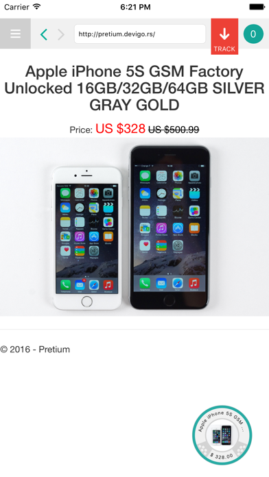 iPretium iPhone screenshot 1 - Shopping app