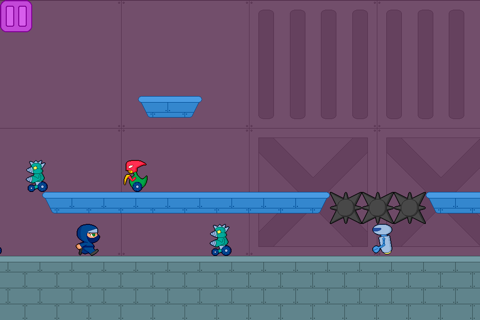 Villagers vs Robots Run screenshot 3