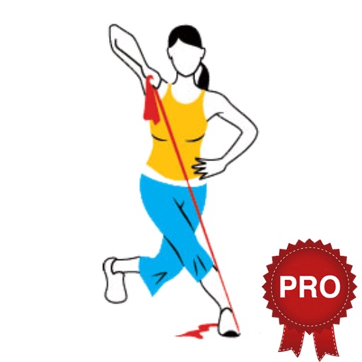 Resistance Band Workout - PRO Version - 6 Resistance Band Exercises to Tone Up Anywhere, no gym needed icon