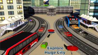 警察高架バスシミュレータ3D：刑務所輸送 Prisoner Transport Bus Gameのおすすめ画像4