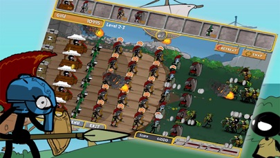 Stickman Battle:Defenders screenshot 2