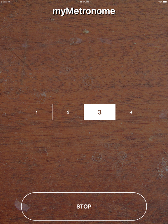 Screenshot #5 pour myMetronome