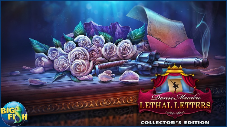 Danse Macabre: Lethal Letters - A Mystery Hidden Object Game (Full) screenshot-4