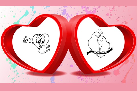 Coloring Book Love screenshot 2