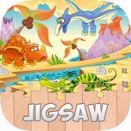 Dinosaurs jeu Jigsaw HD - For Kids Toddler Puzzle