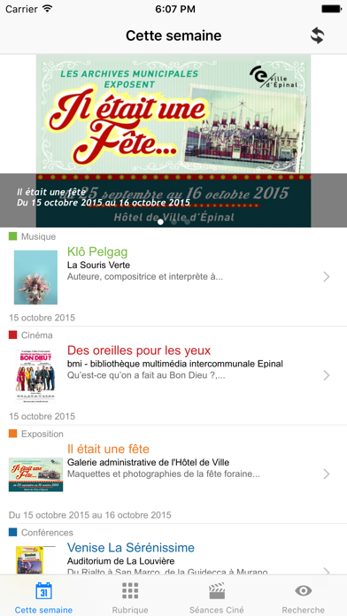 Screenshot #1 pour Sortir Epinal