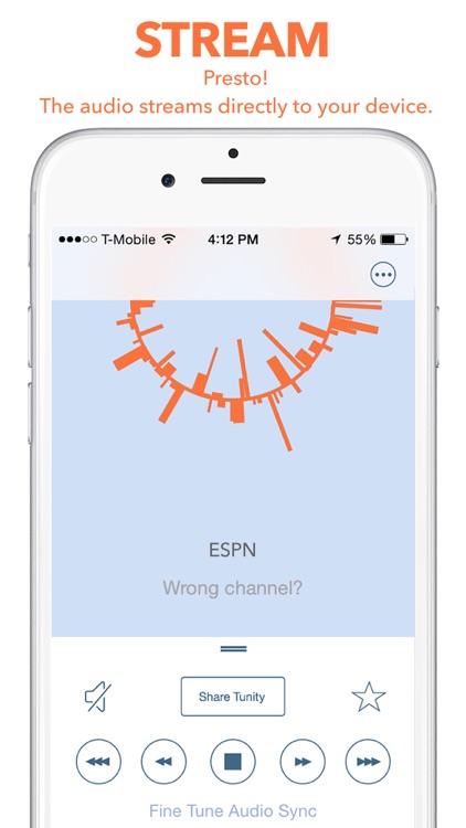 Tunity: Hear any muted TV - for your iPhone