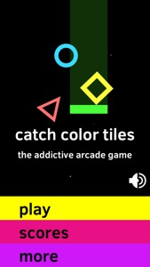 catch color geometry tiles - addictive arcade game screenshot #4 for iPhone