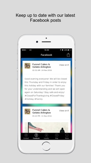 Funnel Cakes & Gelato(圖2)-速報App