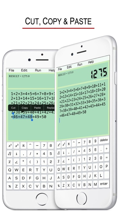 Screenshot #1 pour Carnet Calculatrice !