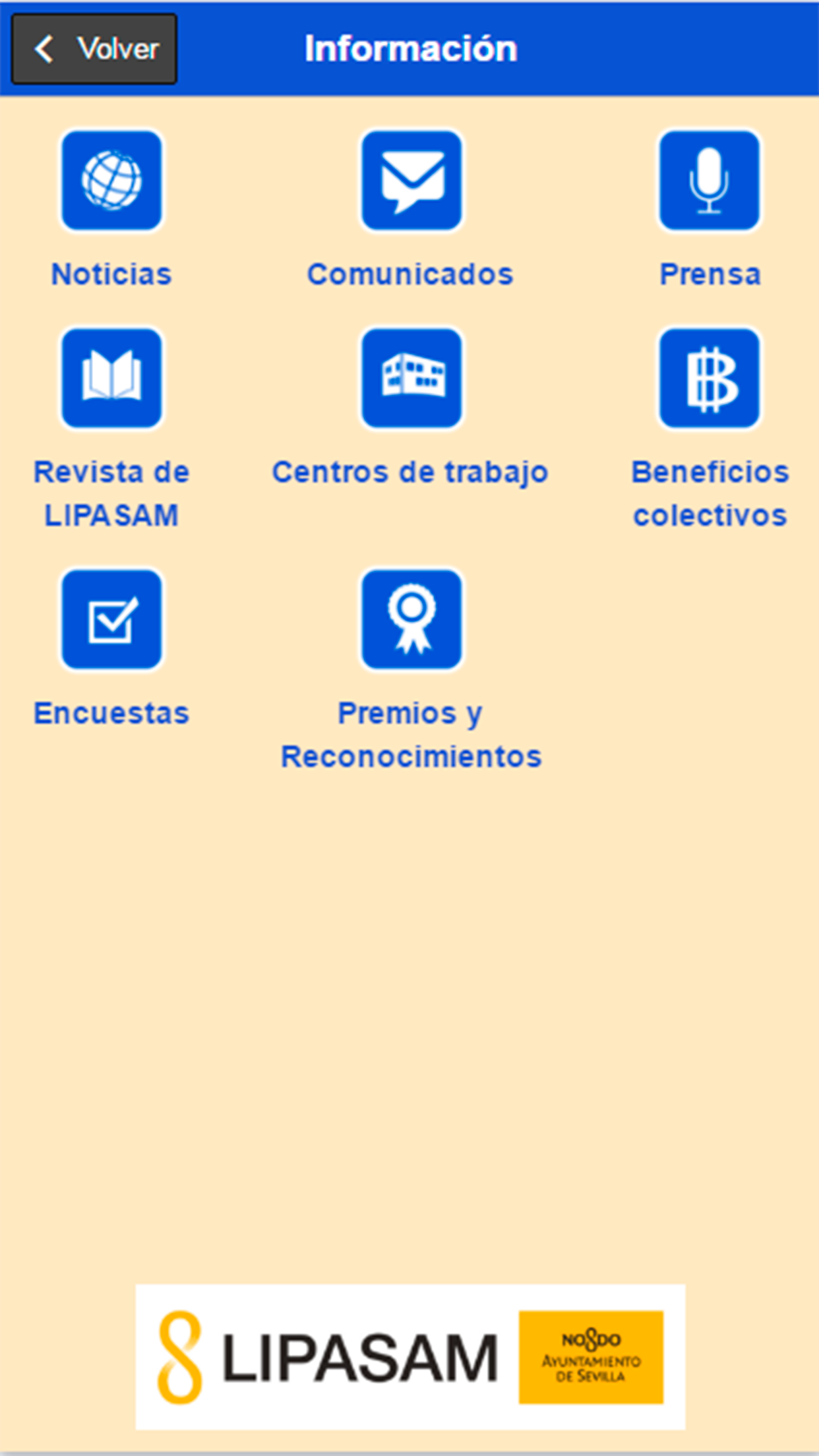 Lipasam - Comunicación interna screenshot 3