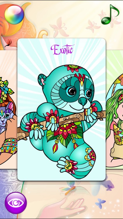 Coloring Pages for Adults with Animals Color Books screenshot-3