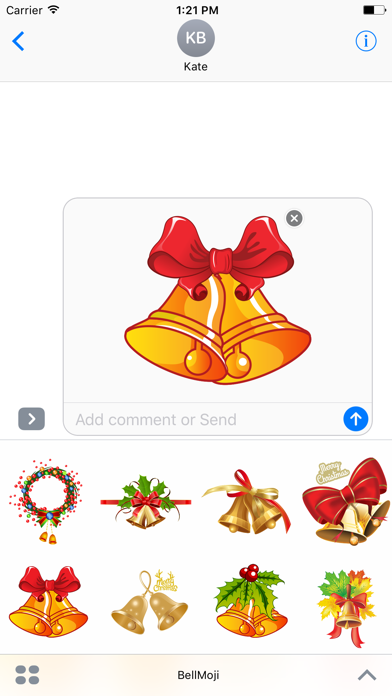 Christmas Jingle Bells Stickers Screenshot 2 - AppWisp.com Christmas Jingle Bells Stickers Screenshot 2 - AppWisp.com