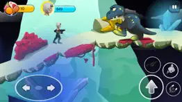 dino vs man adventure - fight and dodge game iphone screenshot 1