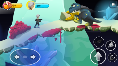Screenshot #1 pour Dinosaure carnivore vs man hunter jeux de gratuit