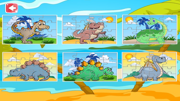 Dinosaur Jigsaw Puzzle For Kids Free