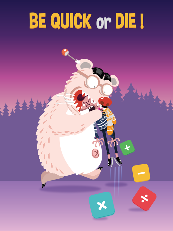 Math Survivor - Brain Training Games iPad screenshot