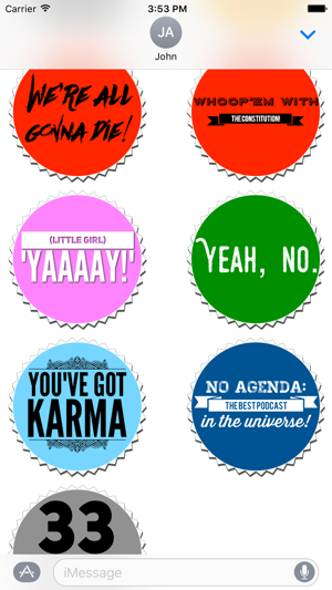 No Agenda Podcast Stickers(圖5)-速報App