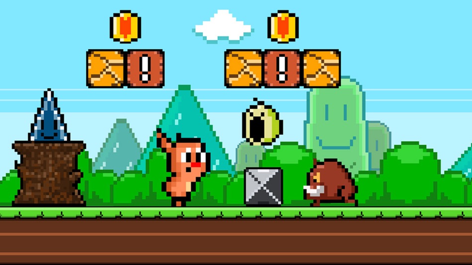 Super Pixel AVG Squirrel World - for free game - 2.5 - (iOS)