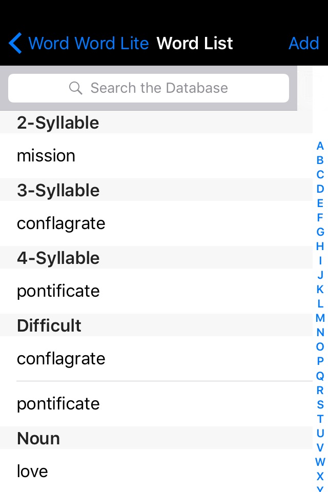 Word Word Lite ~My Personal Dictionary~ screenshot 3